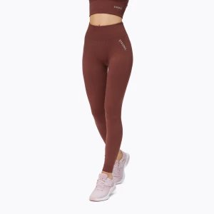 Legginsy treningowe damskie STRONG POINT Shape & Comfort Push Up hot chocolate