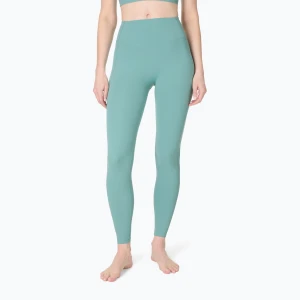 Legginsy treningowe damskie Sweaty Betty Ultimate Studio Ribbed green
