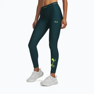 Legginsy treningowe damskie Under Armour HeatGear Novelty Leggings arden green / green citrine
