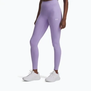 Legginsy treningowe damskie Under Armour Motion transparent / white Fioletowy