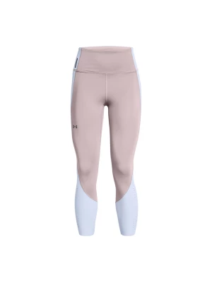 Legginsy treningowe damskie Under Armour Vanish Elite Ankle Leg - beżowe