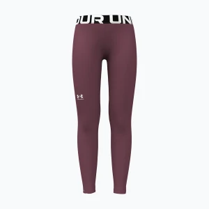 Zdjęcie produktu Legginsy treningowe dziecięce Under Armour HeatGear fuchsia dusk
