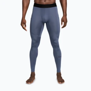 Legginsy treningowe męskie Nike Pro Dri-Fit Tight Fitness diffused blue/black