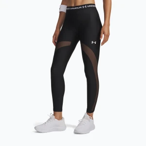Legginsy treningowe męskie Under Armour HeatGear Mesh ultimate black/white