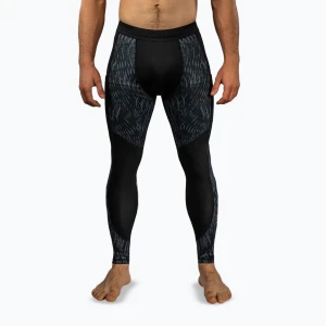 Legginsy treningowe męskie Venum x Chimaev Spats black/grey