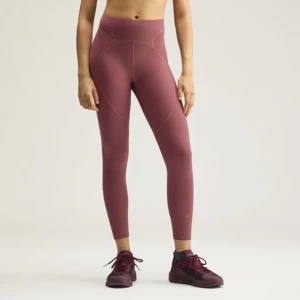 Legginsy treningowe o długości 7 / 8 adidas by Stella McCartney Burgundy