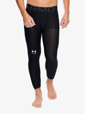 Legginsy treningowe Under Armour HeatGear 3/4 Leggings - black/white