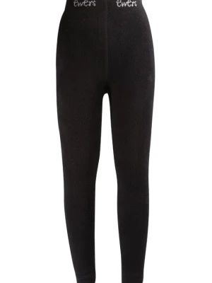 Legginsy typu pończochy Ewers czarny