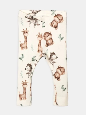 Legginsy typu pończochy NAME IT biały