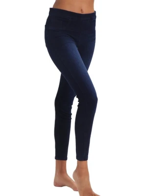 Legginsy typu pończochy SPANX granatowy