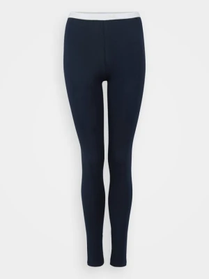 Legginsy typu pończochy Tommy Hilfiger granatowy