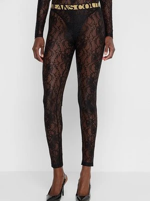 Legginsy typu pończochy Versace Jeans Couture