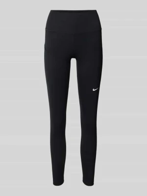 Legginsy typu slim fit z nadrukiem logo Nike Training
