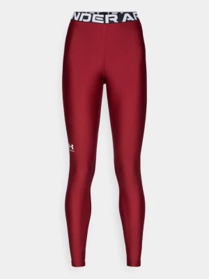 Legginsy Under Armour bordowy