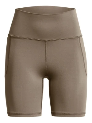 Legginsy Under Armour brązowy