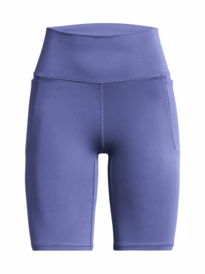 Legginsy Under Armour ciemnoliliowy