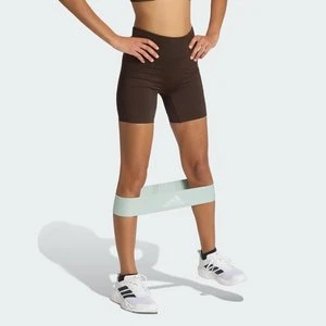 Legginsy Workout Essentials Scrunch z dzianiny o długości wewnętrznej strony nogawki wynoszącej 12,7cm Adidas