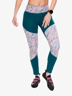 Legginsy wspinaczkowe Ocun Rhea Leggings - green deep teal