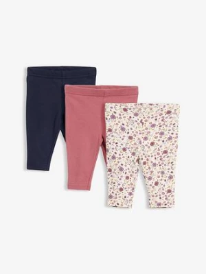 Legginsy z czystej bawełny organicznej (3 szt.) bonprix