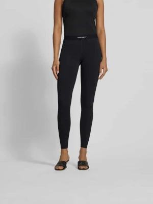 Legginsy z detal z logo Black Palms