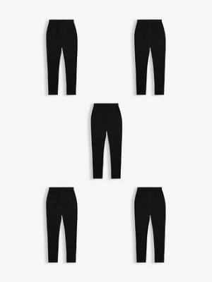 Legginsy z elastycznej bawełny organicznej (5 par) bonprix