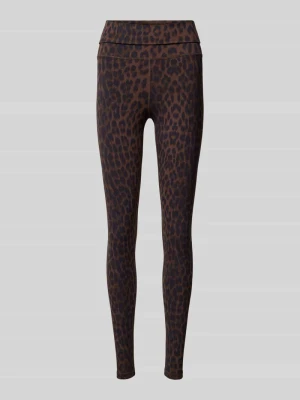 Legginsy z elastycznym pasem model ‘Jun’ OH APRIL