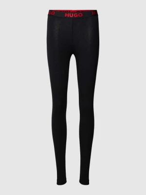 Legginsy z elastycznym paskiem z logo HUGO