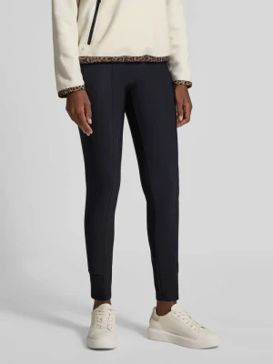 Legginsy z elastycznym paskiem z logo Marc Cain