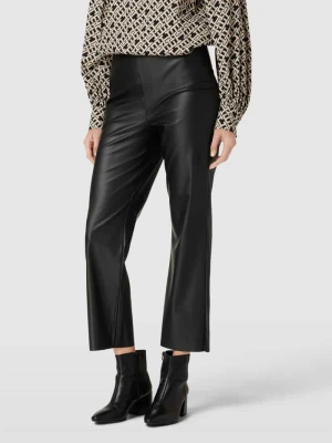 Legginsy z imitacji skóry model ‘Fakeleder’ milano italy