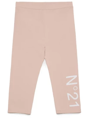 Legginsy z kontrastowym logo N21