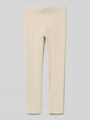 Legginsy z mieszanki bawełny organicznej o kroju slim fit model 'TRINNY LIFE' Only