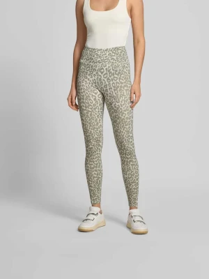 Legginsy z mieszanki wiskozy lala Berlin Jasnoszary