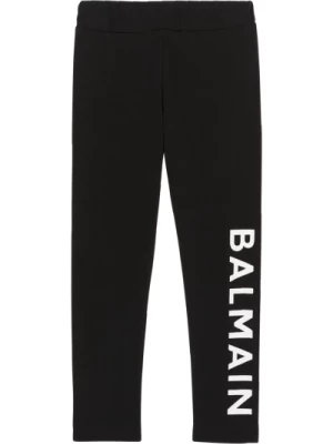 legginsy z nadrukiem Balmain