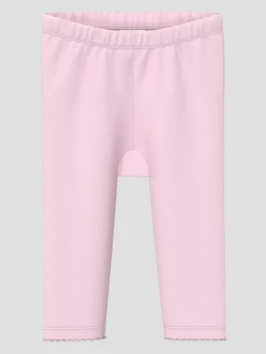 Legginsy z ozdobną krawędzią s.Oliver różowy