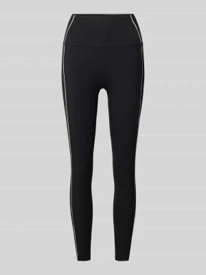 Legginsy z paski w kontrastowym kolorze model 'Sense Contrast' AIMN