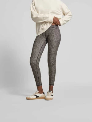 Legginsy z szerokim pasem Juvia Czarny