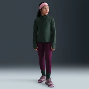 Legginsy z wysokim stanem dla dużych dzieci (dziewcząt) Dri-FIT Nike One - Czerwony