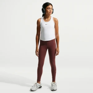Legginsy z wysokim stanem dla dużych dzieci (dziewcząt) Dri-FIT Nike One - Fiolet