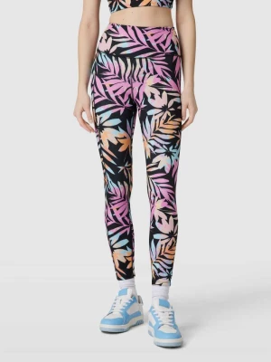 Legginsy ze wzorem na całej powierzchni model ‘HEART’ Roxy