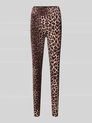 Legginsy ze wzorem na całej powierzchni model ‘Rita’ OH APRIL