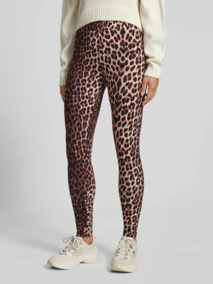Legginsy ze wzorem na całej powierzchni model ‘Rita’ OH APRIL