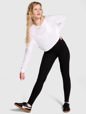 Leginsy bawełniane Victoria's Secret 2ZUO