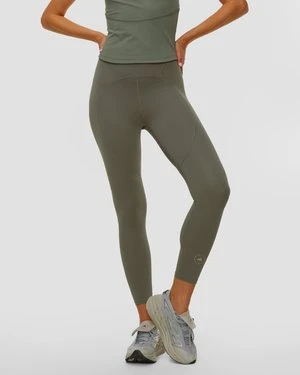 Leginsy damskie khaki Adidas by Stella McCartney Tpr 7/8