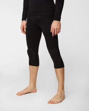 Leginsy Termoaktywne 3/4 Męskie X-bionic Invent 4.0 Czarne