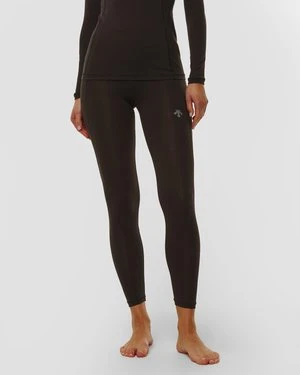 Leginsy Termoaktywne Damskie Descente Base Layer Pants Czarne