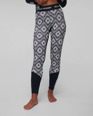 Leginsy termoaktywne damskie Helly Hansen W Lifa Merino Midweight Graphic Pant