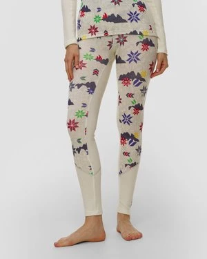 Leginsy Termoaktywne Damskie Helly Hansen W Lifa Merino Midweight Graphic Pant