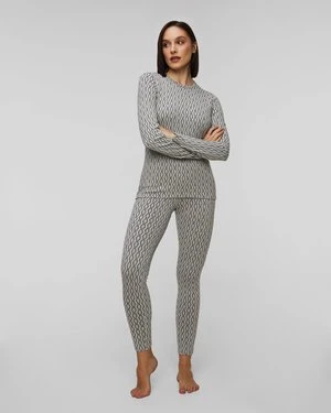 Leginsy termoaktywne damskie Icebreaker Mer 260 Vertex Leggings szare