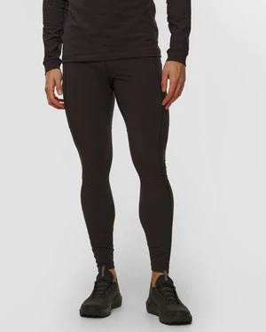 Leginsy Termoaktywne Męskie Arcteryx Rho Lt Bottom Czarne