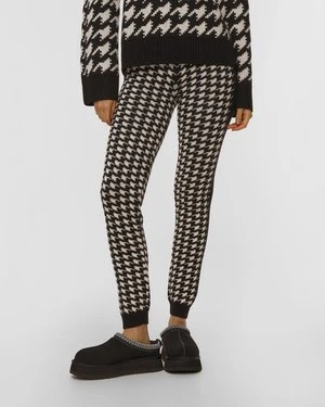 Leginsy Wełniane Damskie Perfect Moment Houndstooth Legging